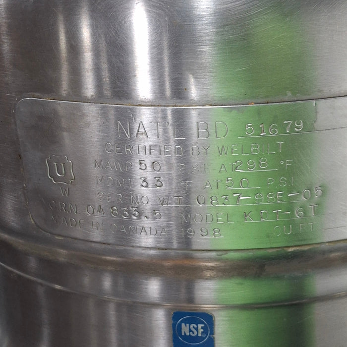 Welbilt Welbilt KDT-6T Steam Kettle w/Drain Pan Restaurant Equipment reLink Medical