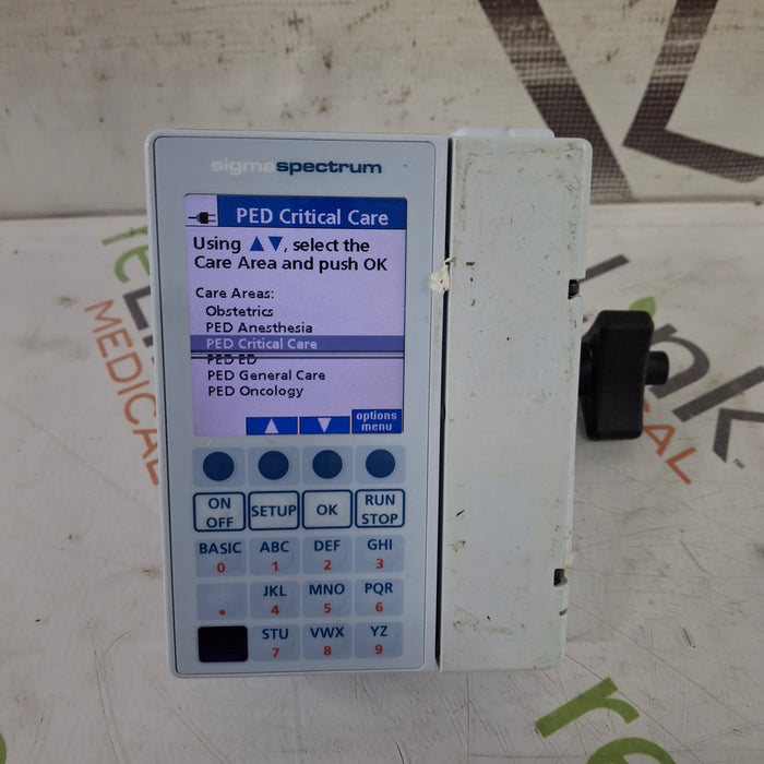 Baxter Baxter Sigma Spectrum 8.01.00 w/o Battery Infusion Pump Infusion Pump reLink Medical