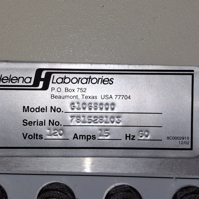 Helena Laboratories Corporation Spife Touch Electrophoresis Analyzer