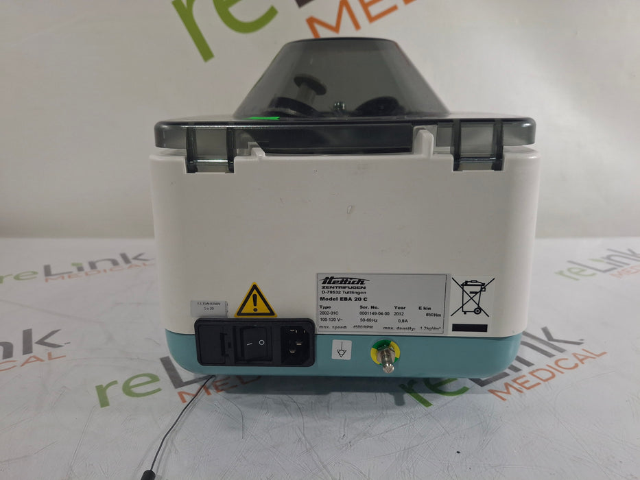 Hettich Instruments Hettich Instruments Zentrifugen EBA 20C Centrifuge Centrifuges reLink Medical