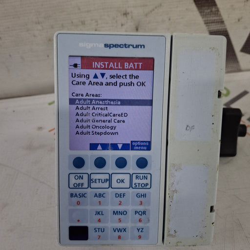 Baxter Baxter Sigma Spectrum 8.00.03 w/o Battery Infusion Pump Infusion Pump reLink Medical