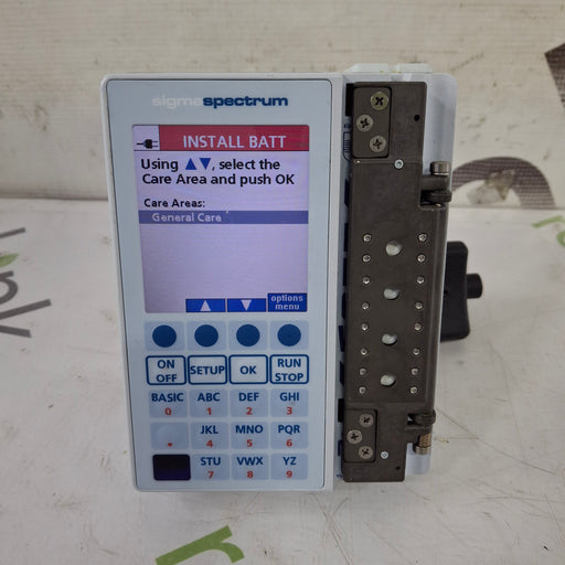 Baxter Baxter Sigma Spectrum 8.01.00 w/o Battery Infusion Pump Infusion Pump reLink Medical