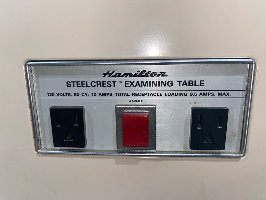 Hamilton Medical Inc Steelcrest Exam Table