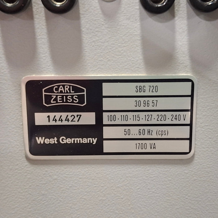 Carl Zeiss SBG 720-2 Fundus Camera