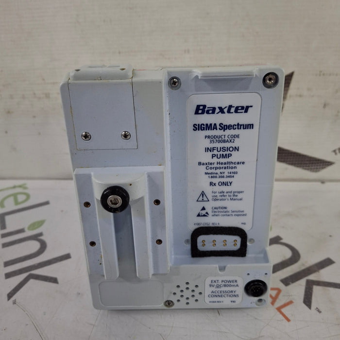 Baxter Sigma Spectrum 8.00.03 w/o Battery Infusion Pump