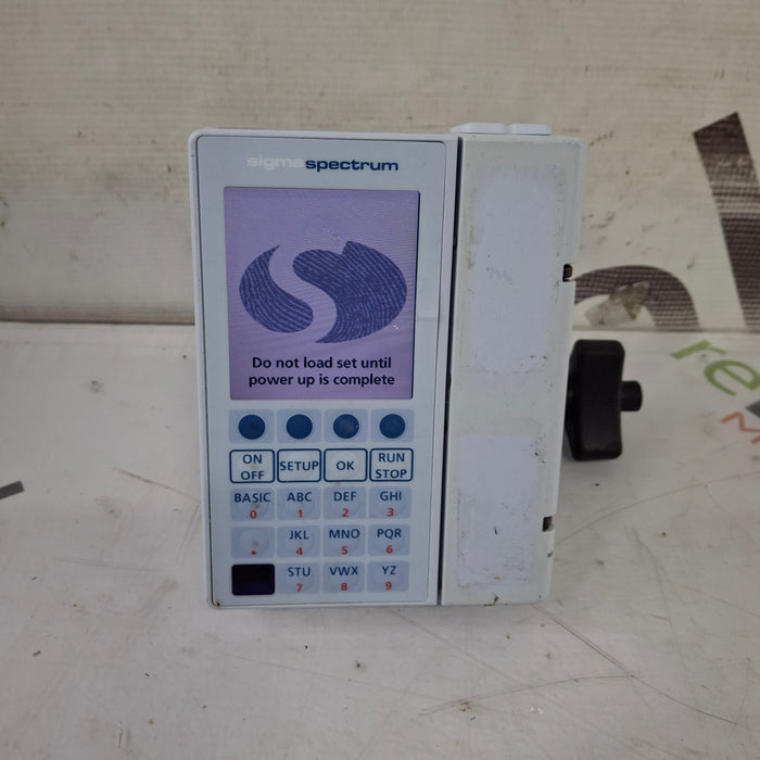 Baxter Sigma Spectrum 8.00.05 w/o Battery Infusion Pump