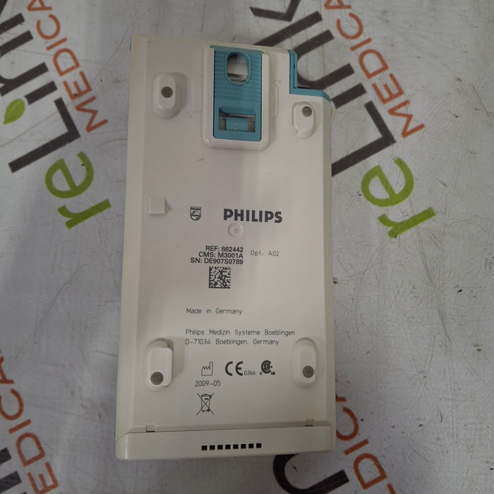Philips M3001A-A02 OxiMax SpO2, NIBP, ECG MMS Module