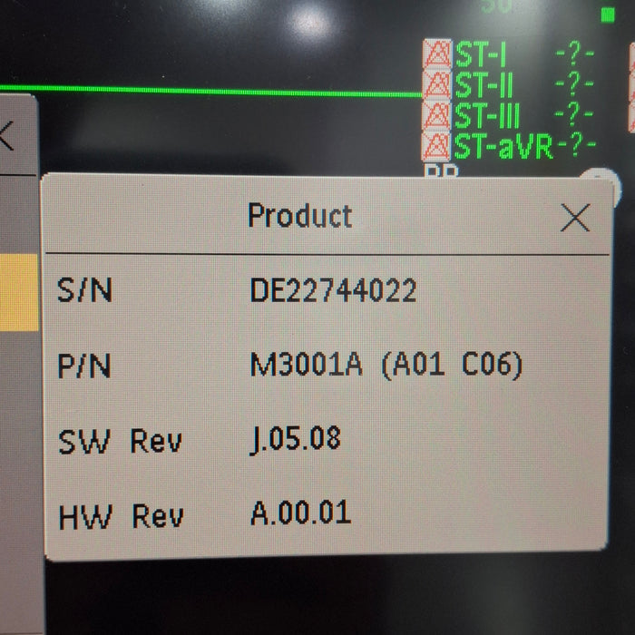 Philips Philips M3001A-C06 Fast SpO2, NIBP, ECG, Temp, IBP MMS Module Patient Monitors reLink Medical