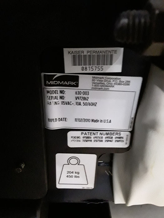 Midmark Midmark 630 Procedure Chair Exam Chairs / Tables reLink Medical