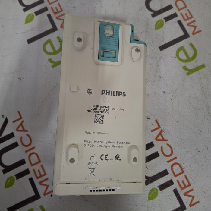 Philips M3001A-A02 OxiMax SpO2, NIBP, ECG MMS Module