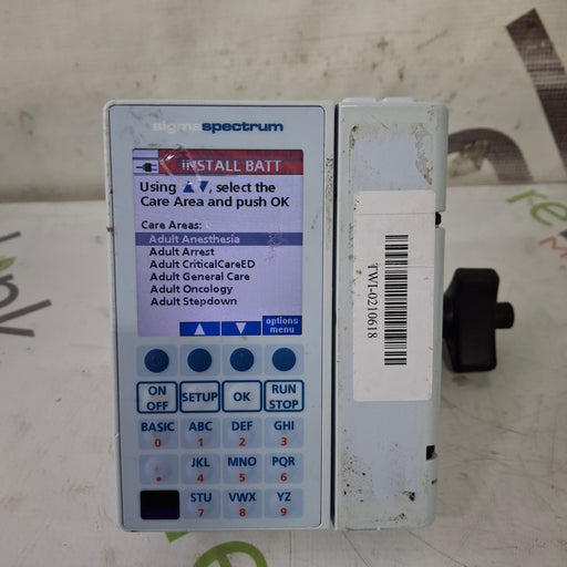 Baxter Baxter Sigma Spectrum 8.01.00 w/o Battery Infusion Pump Infusion Pump reLink Medical
