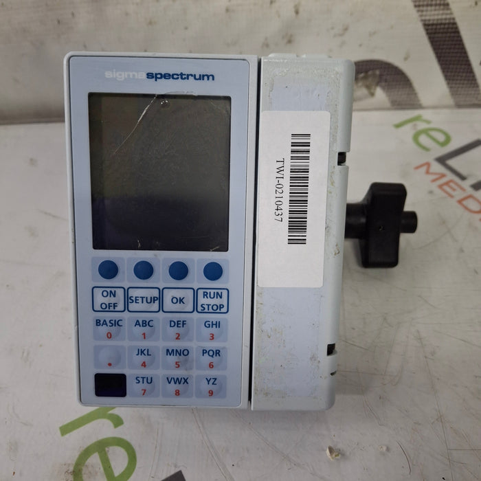 Baxter Sigma Spectrum w/Non Wireless or No Battery Infusion Pump