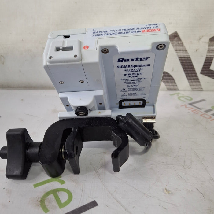 Baxter Sigma Spectrum w/Non Wireless or No Battery Infusion Pump