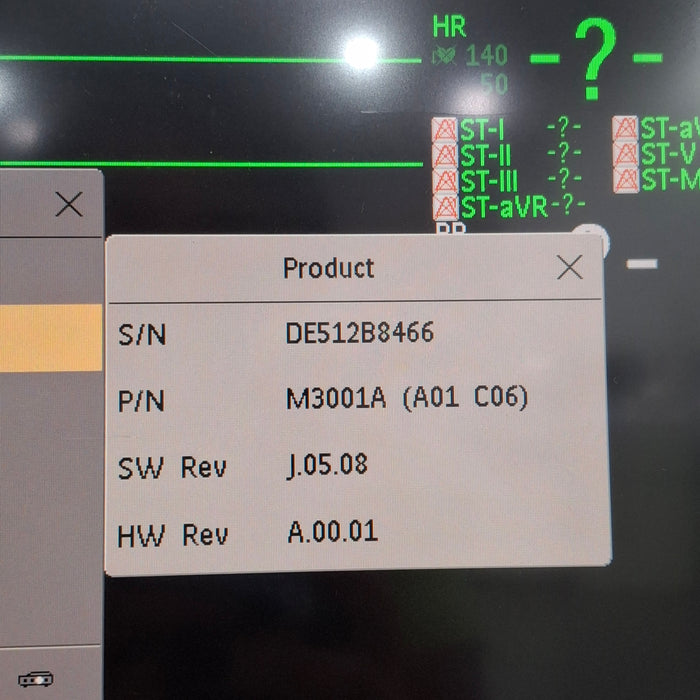 Philips M3001A-A02C06 OxiMax SpO2, NIBP, ECG, Temp, IBP MMS Module