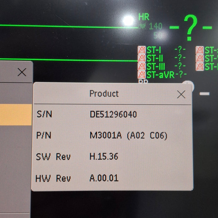 Philips M3001A-A02C06 OxiMax SpO2, NIBP, ECG, Temp, IBP MMS Module