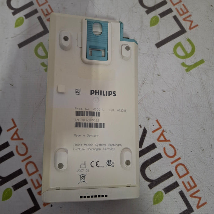 Philips M3001A-A02C06 OxiMax SpO2, NIBP, ECG, Temp, IBP MMS Module