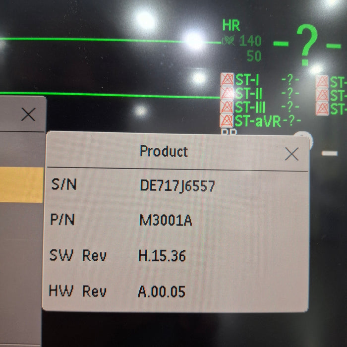 Philips M3001A-A02C06 OxiMax SpO2, NIBP, ECG, Temp, IBP MMS Module