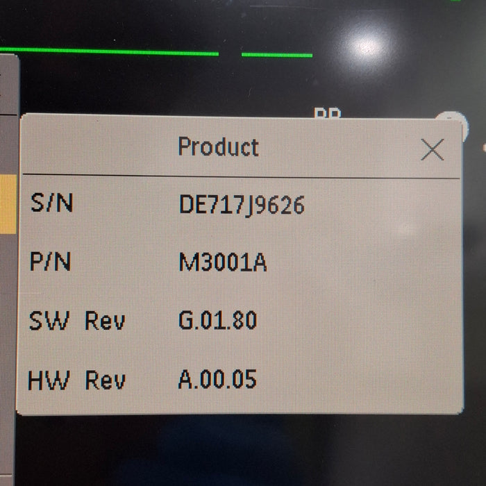 Philips M3001A-A02 OxiMax SpO2, NIBP, ECG MMS Module