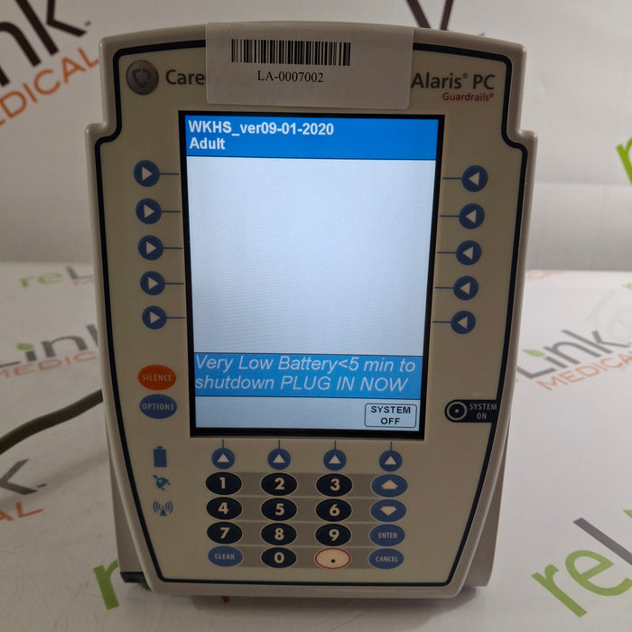 CareFusion Alaris 8015 Large Screen POC Infusion Pump