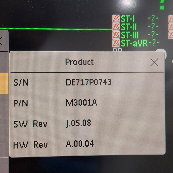 Philips M3001A-A02 OxiMax SpO2, NIBP, ECG MMS Module