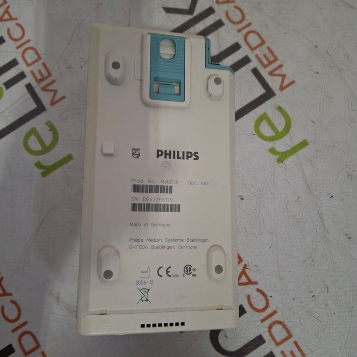 Philips M3001A-A02 OxiMax SpO2, NIBP, ECG MMS Module