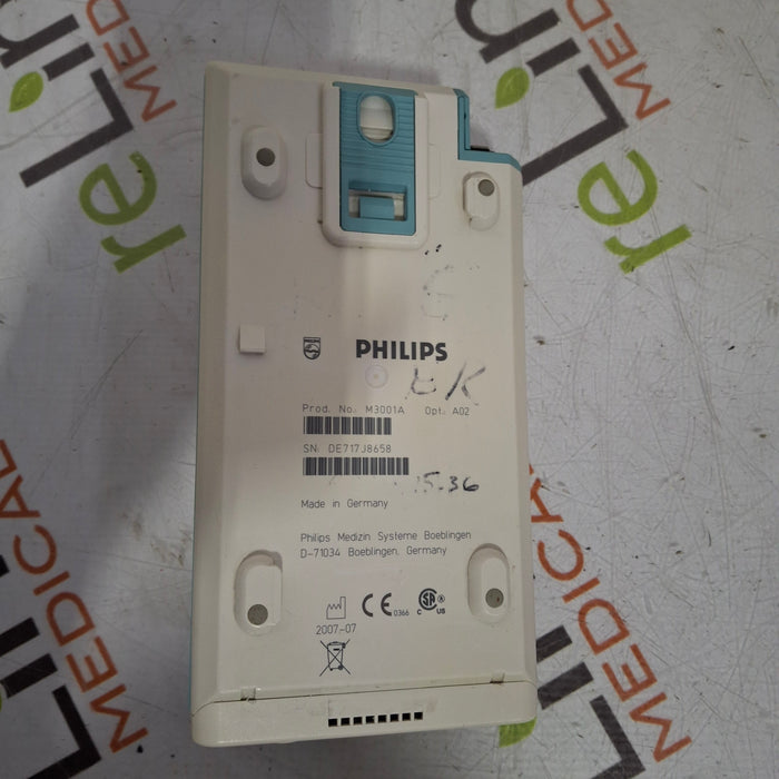 Philips M3001A-A02 OxiMax SpO2, NIBP, ECG MMS Module