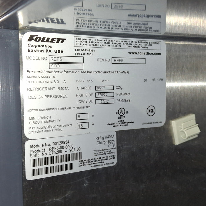Follett Corp Follett Corp REF5 Freezer Research Lab reLink Medical