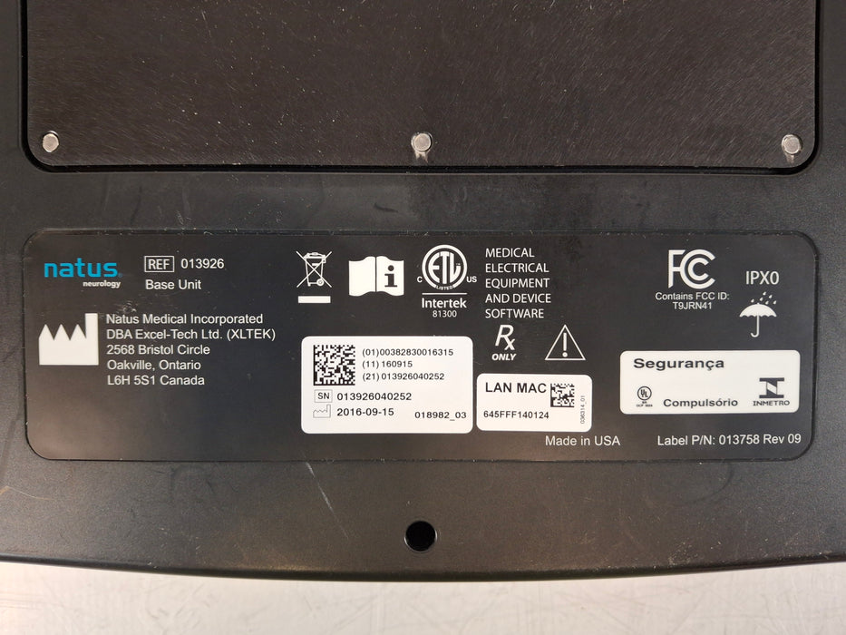 Natus Natus Quantum 64 013926 Base Unit EEG EMG Sleep Systems reLink Medical