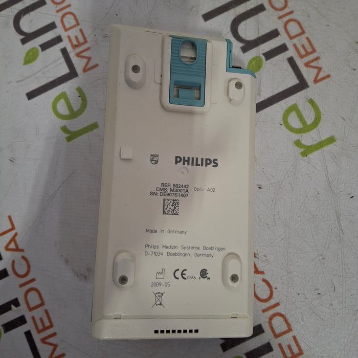 Philips M3001A-A02 OxiMax SpO2, NIBP, ECG MMS Module