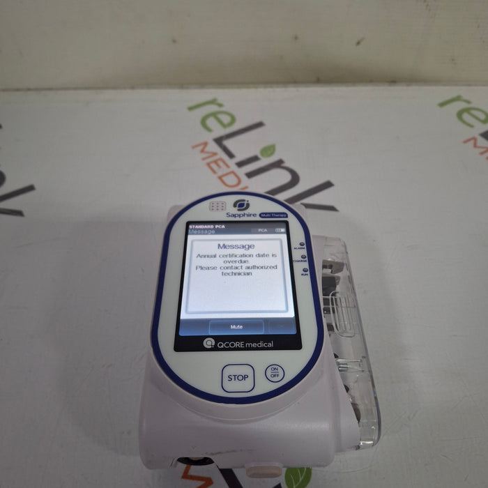 QCore Medical QCore Medical Sapphire Multi-Therapy Infusion Pump Infusion Pump reLink Medical