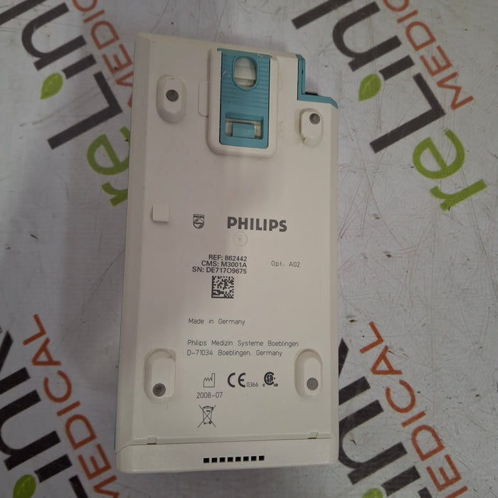 Philips M3001A-A02 OxiMax SpO2, NIBP, ECG MMS Module