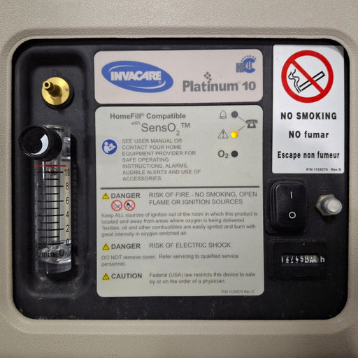 Invacare Corporation Invacare Corporation Platinum 10 O2 Concentrator Respiratory reLink Medical