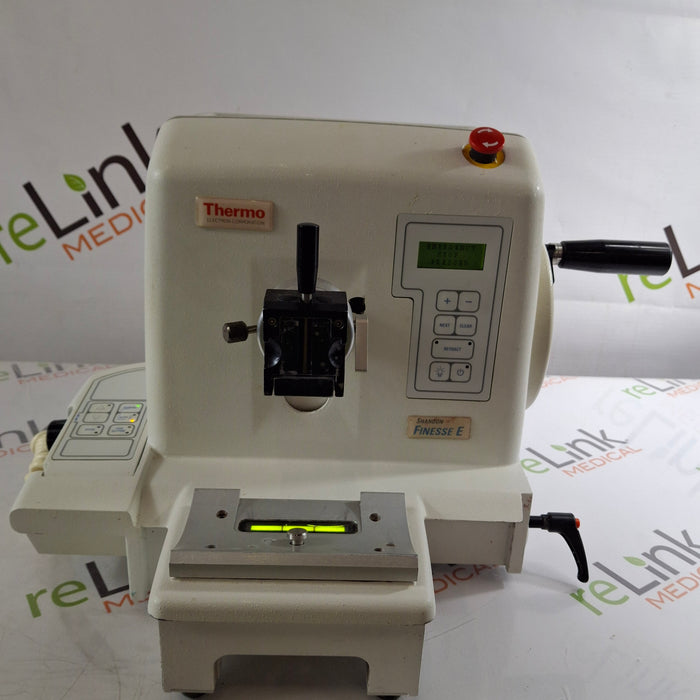 Thermo Scientific Thermo Scientific Shandon Finesse E Microtome Histology and Pathology reLink Medical