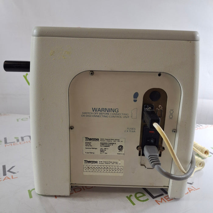 Thermo Scientific Thermo Scientific Shandon Finesse E Microtome Histology and Pathology reLink Medical