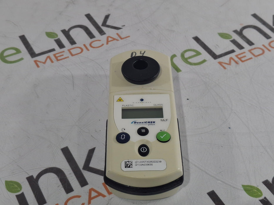 BioMerieux BioMerieux DensiChek Plus Optical Density Meter Research Lab reLink Medical