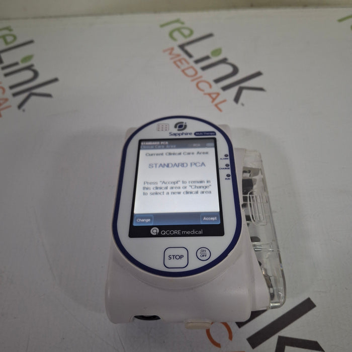 QCore Medical QCore Medical Sapphire Multi-Therapy Infusion Pump Infusion Pump reLink Medical