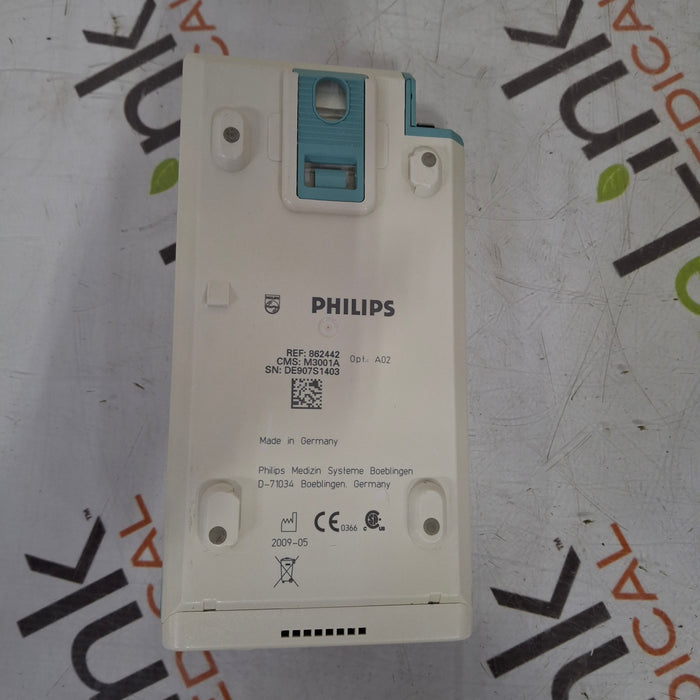 Philips M3001A-A02 OxiMax SpO2, NIBP, ECG MMS Module