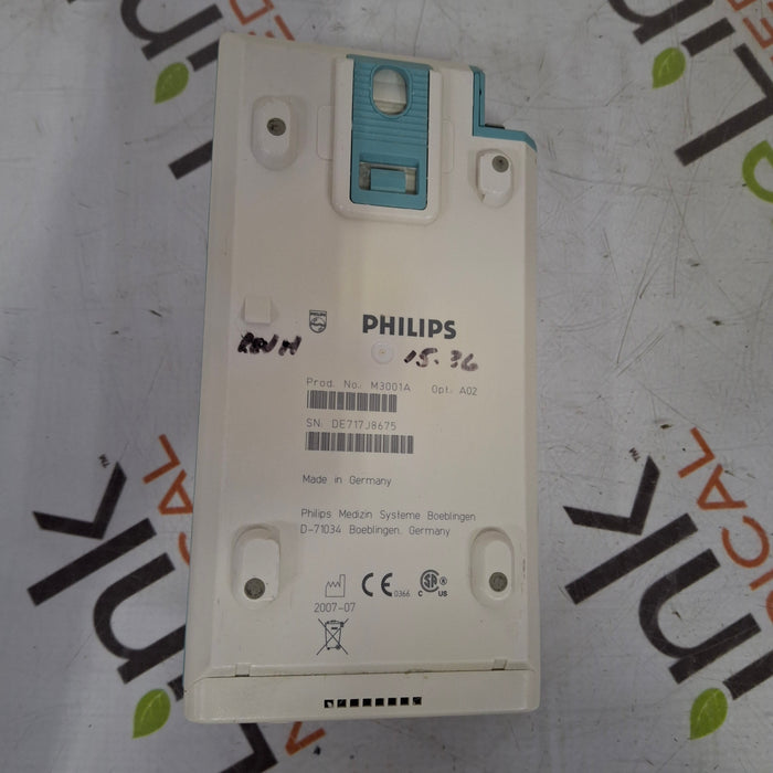Philips M3001A-A02 OxiMax SpO2, NIBP, ECG MMS Module
