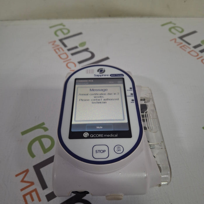 QCore Medical QCore Medical Sapphire Multi-Therapy Infusion Pump Infusion Pump reLink Medical