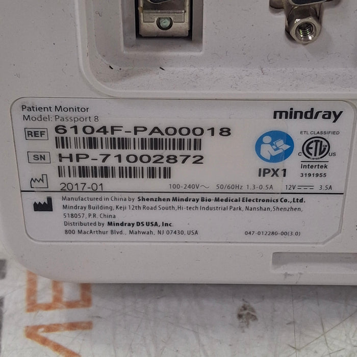 Mindray Mindray Passport 8 Patient Monitor Patient Monitors reLink Medical