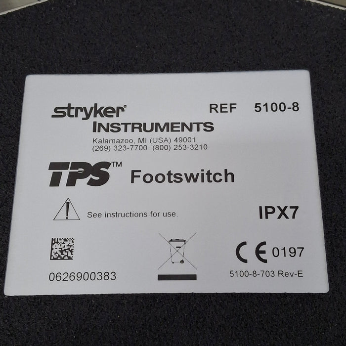 Stryker TPS 5100-8 Footswitch