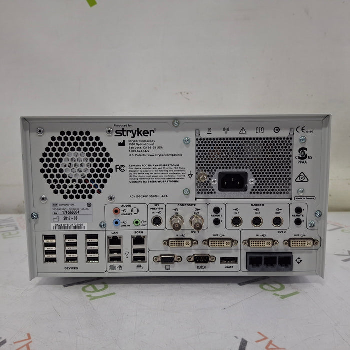 Stryker Stryker SDC3 240 060 100 Image Management System Rigid Endoscopy reLink Medical