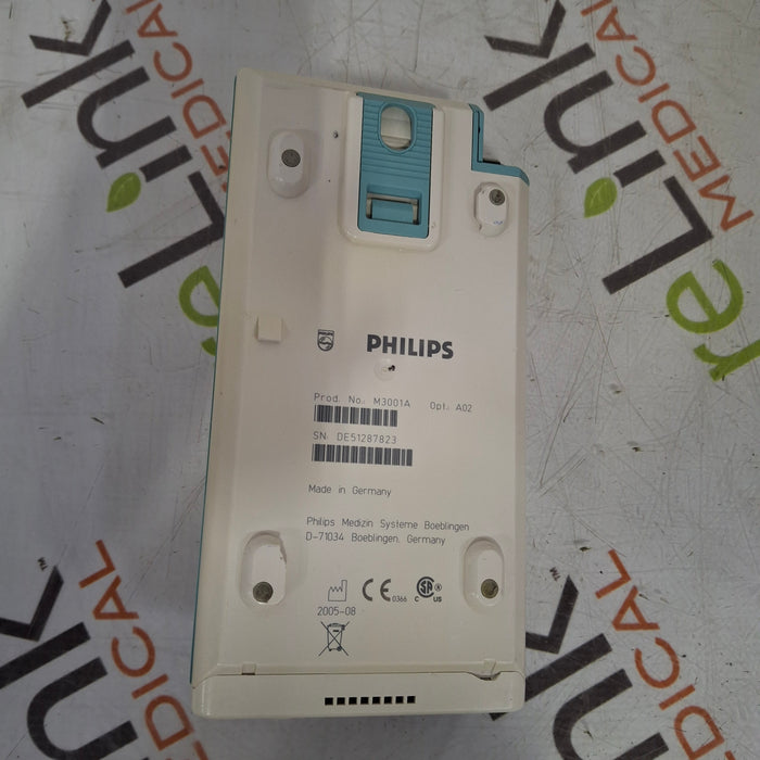 Philips M3001A-A02 OxiMax SpO2, NIBP, ECG MMS Module