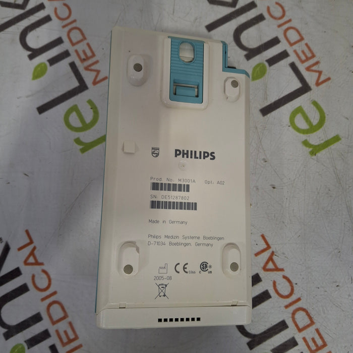 Philips Philips M3001A-A02 OxiMax SpO2, NIBP, ECG MMS Module Patient Monitors reLink Medical