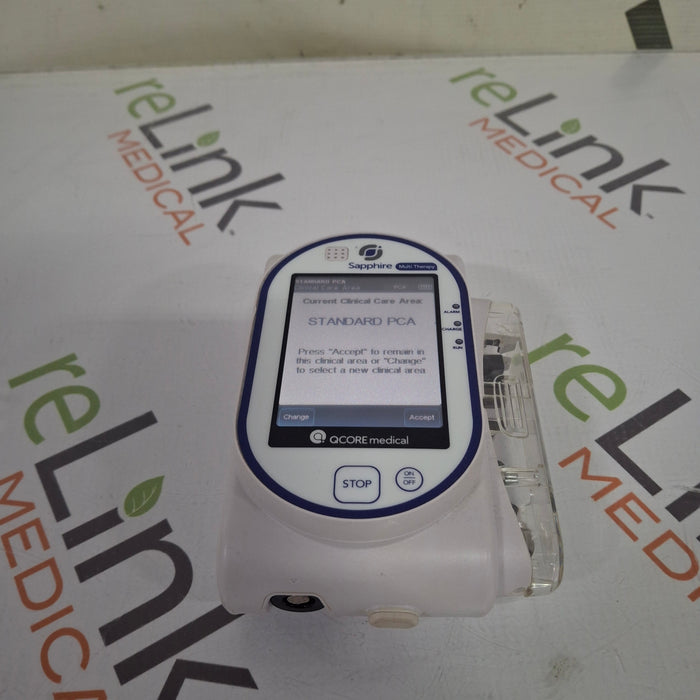 QCore Medical QCore Medical Sapphire Multi-Therapy Infusion Pump Infusion Pump reLink Medical
