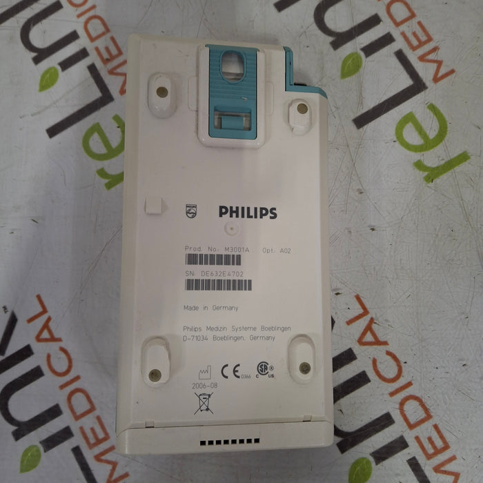 Philips M3001A-A02 OxiMax SpO2, NIBP, ECG MMS Module