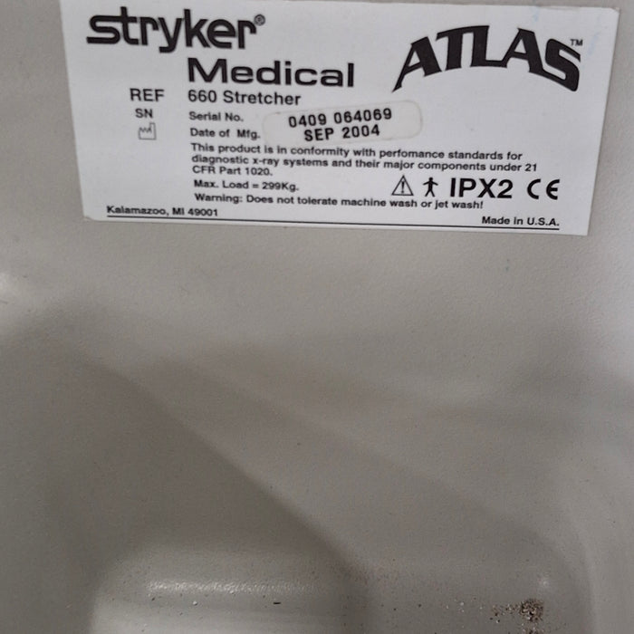 Stryker 660 Stretcher