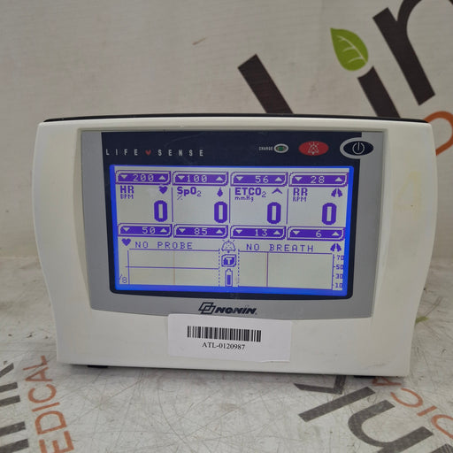 Nonin Medical Nonin Medical LifeSense LS1-9R Capnography/Pulse Oximeter monitor Patient Monitors reLink Medical