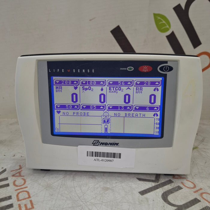 Nonin Medical Nonin Medical LifeSense LS1-9R Capnography/Pulse Oximeter monitor Patient Monitors reLink Medical