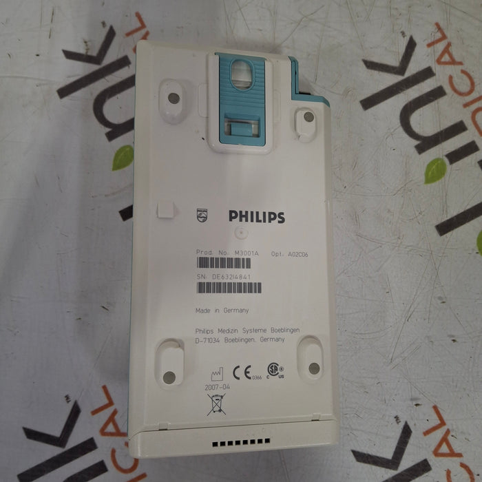 Philips M3001A-A02C06 OxiMax SpO2, NIBP, ECG, Temp, IBP MMS Module